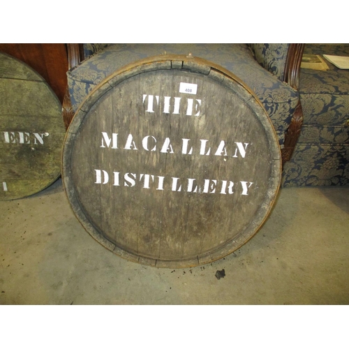 408 - The Macallan Distillery Barrel Top