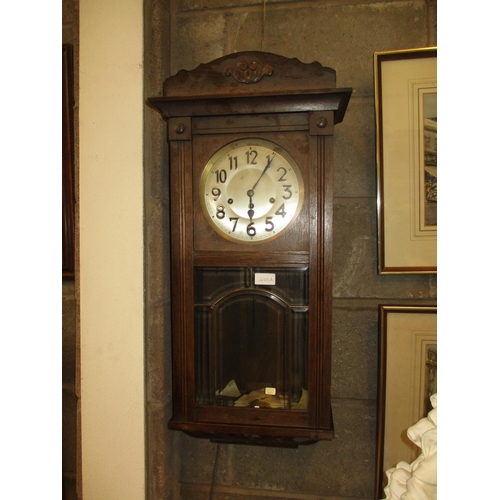 448A - 1920's Wall Clock