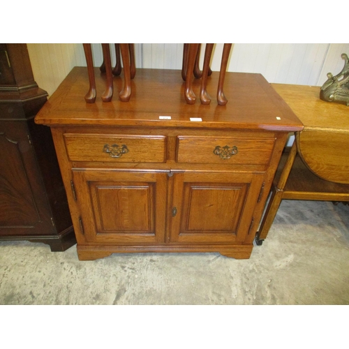 474 - Antique Style Oak Cabinet, 90x55cm