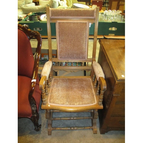 549 - Victorian American Rocking Chair