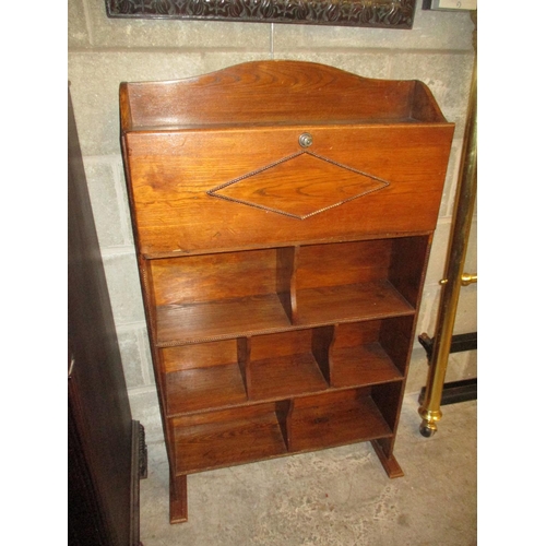 581 - Oak Bureau Shelves, 66cm