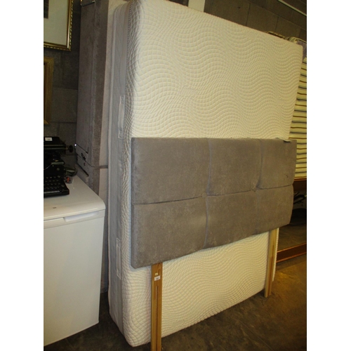 585 - Sealy Double Divan Bed with Headboard