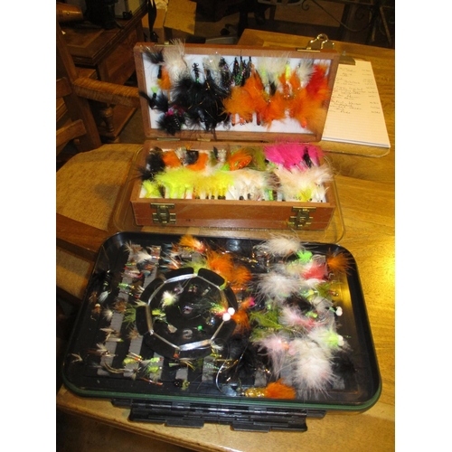 386A - Two Cases of Fishing Flies