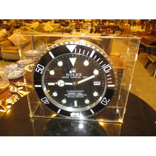 40A - withdrawn from sale - Rolex Branded Wall Clock