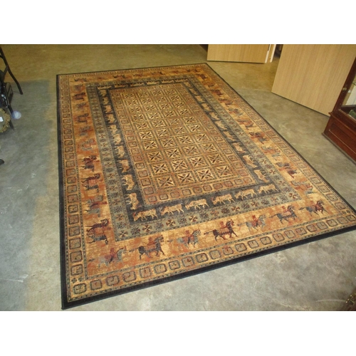438 - Royal Keshan Pazyryk Carpet, 200x300cm