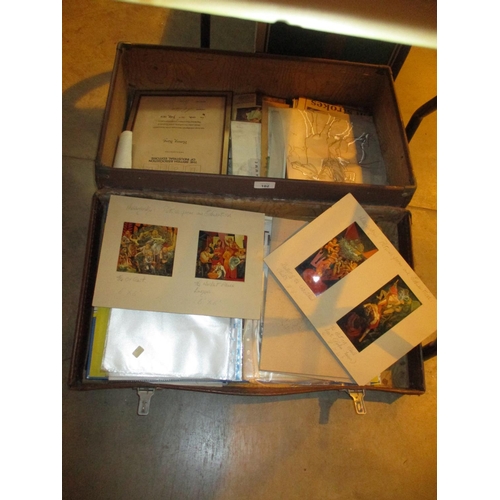 102 - Selection of Prints and Ephemera Relating to Edmund Caswell etc