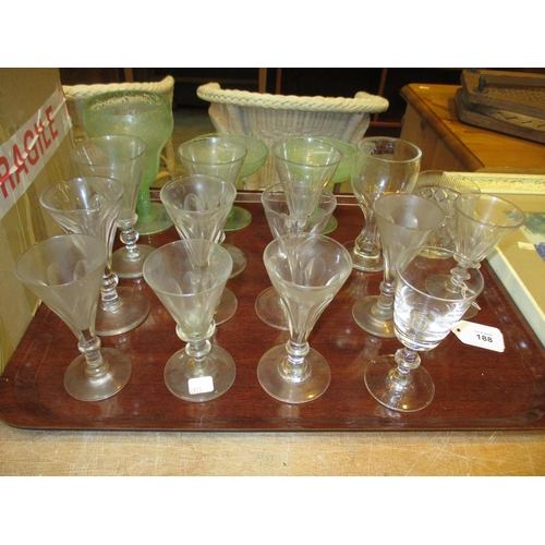 188 - Selection of 19th Century and Later Glasses