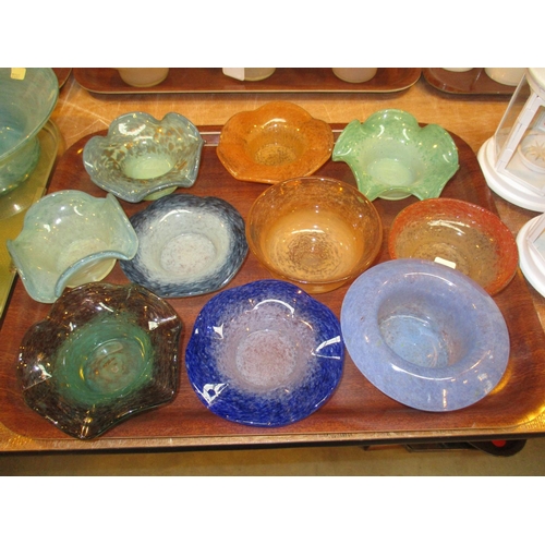 195 - Ten Vasart Glass Dishes