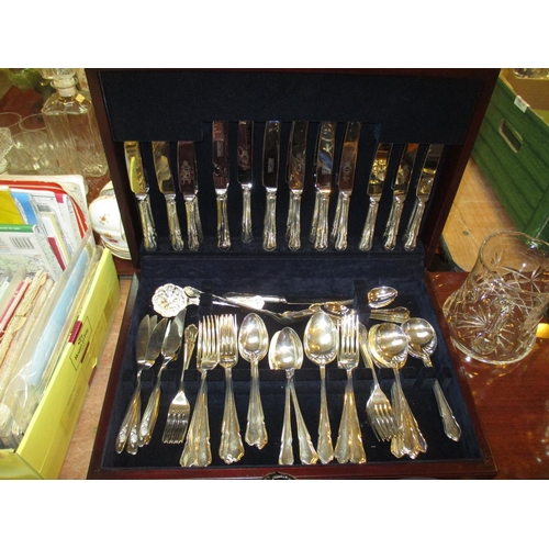 53 - Canteen with Silver Plated Cutlery