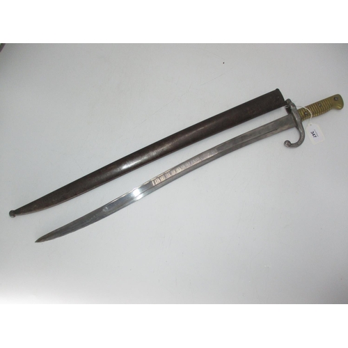 347 - French 1811 Bayonet with Scabbard