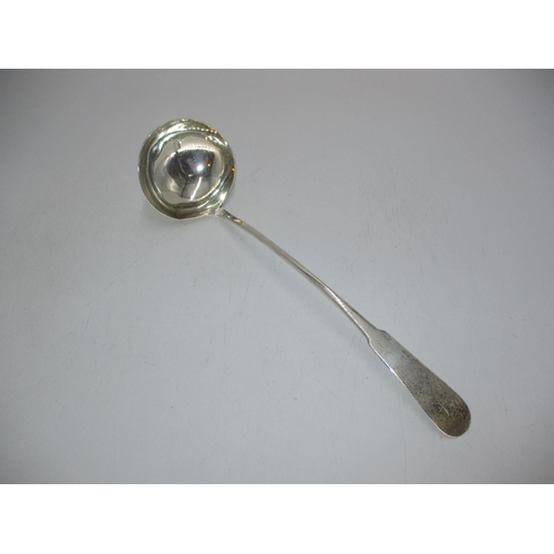 374 - Georgian Scottish Silver Soup Ladle, Edinburgh 1807, 192g