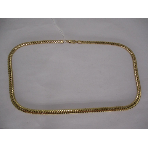 427 - 9ct Gold Serpent Necklace, 14.46g