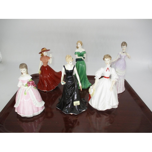 488 - Six Royal Worcester Figures