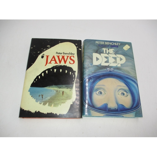 525 - Two Peter Benchley Books - Jaws and The Deep