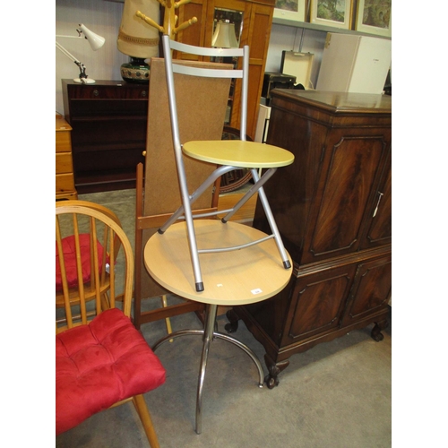 626 - Disposed - Cafe Style Table with Chair