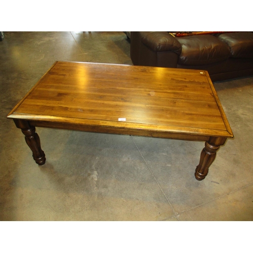 653 - Mahogany Coffee Table, 120x75cm