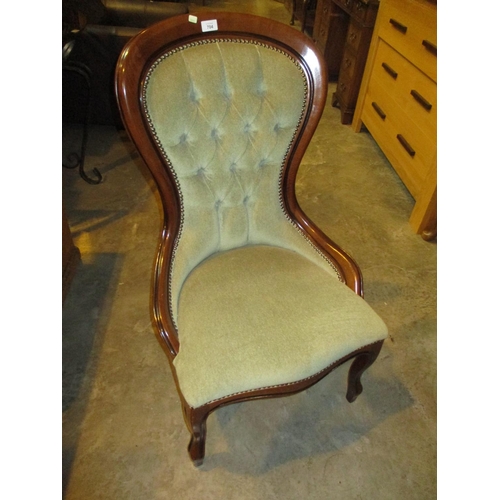 704 - Victorian Style Parlour Chair