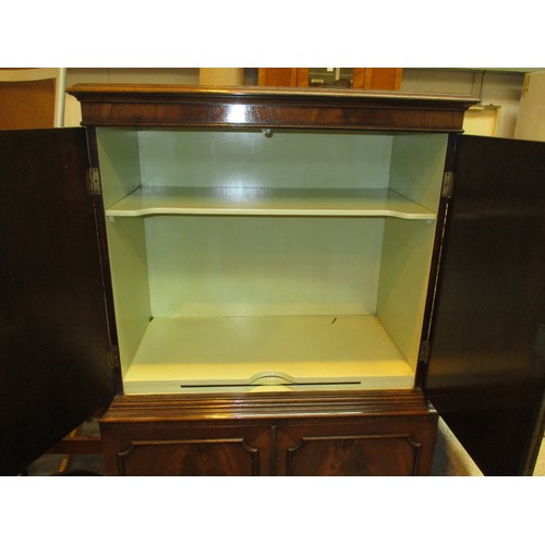 627 - Reproduction Mahogany Cocktail Cabinet, 79cm