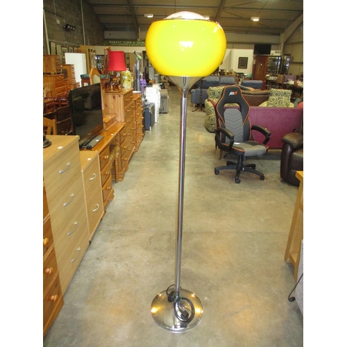 Harvey Guzzini 1970's Bud Grande Space Age Standard Lamp, 167cm