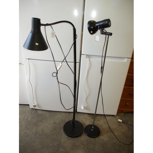 674 - Two Floor Standing Spot Lights