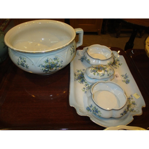 129 - Victorian Chamber Pot and Trinket China