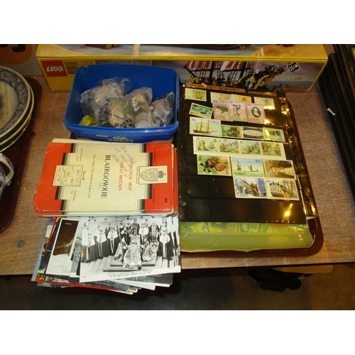 49 - Coins, Postcards, Maps and Stamps