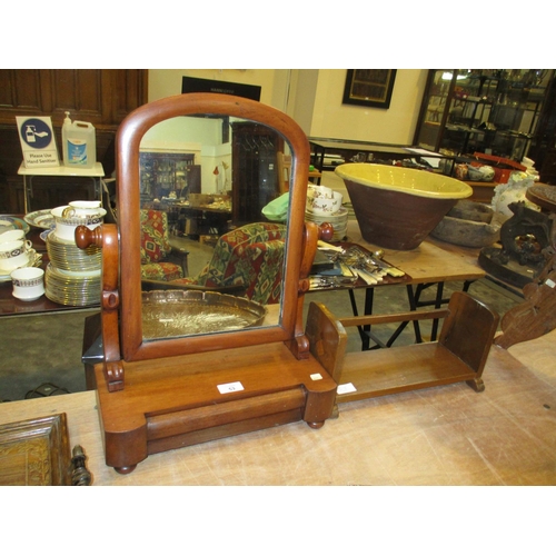 53 - Victorian Dressing Mirror and a Bookstand