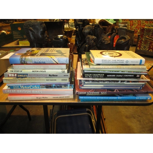 7 - Selection of Motor Cycle and Car Books