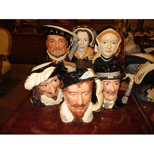 114 - Six Royal Doulton Character Jugs