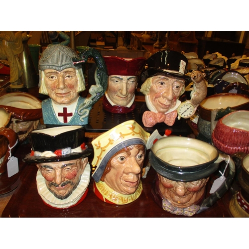 127 - Six Royal Doulton Character Jugs