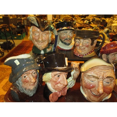 129 - Six Royal Doulton Character Jugs