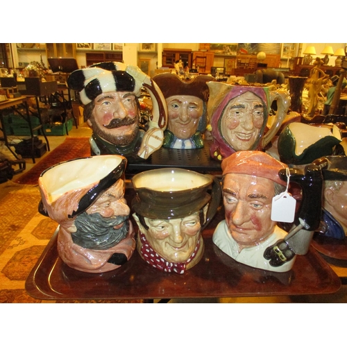 130 - Six Royal Doulton Character Jugs