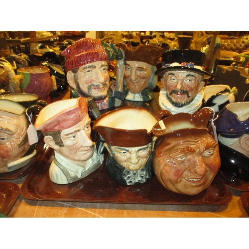 131 - Six Royal Doulton Character Jugs