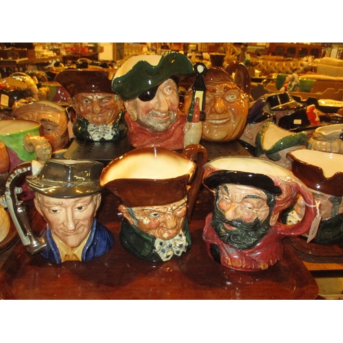 132 - Six Royal Doulton Character Jugs