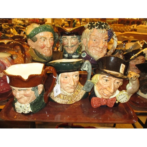 134 - Six Royal Doulton Character Jugs