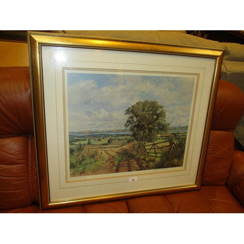 182 - James McIntosh Patrick, Signed Print, Country Scene, 482/850