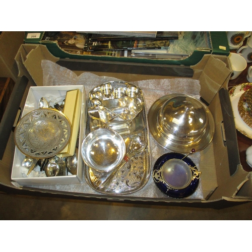 209 - Selection of Silver Plated Items etc