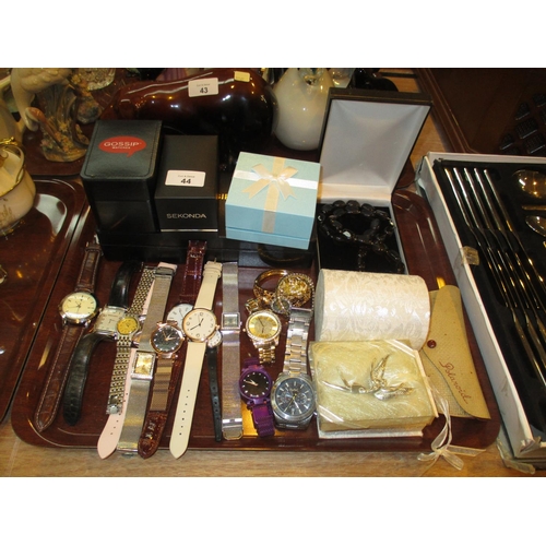 44 - Collection of Watches, Jewellery and Sunglasses