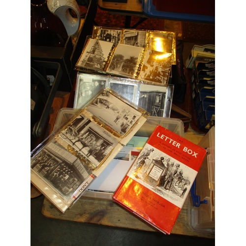 65 - Collection of Postcards, Photographs etc Relating to Post Boxes etc