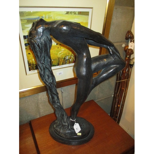 91 - Austin Art Deco Style Figurine, 55cm