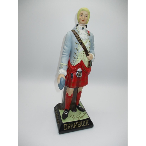 344 - Porcelain Drambuie Advertising Figure of Prince Charlie, 34cm