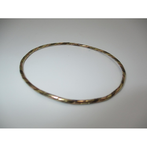 364 - 9ct Gold Bangle, 7.19g