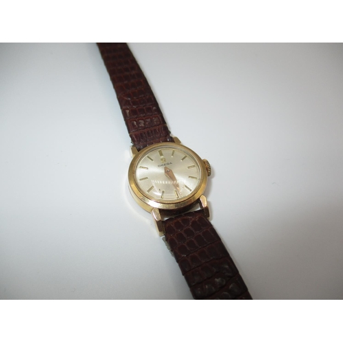 374 - Ladies Gold Omega Watch