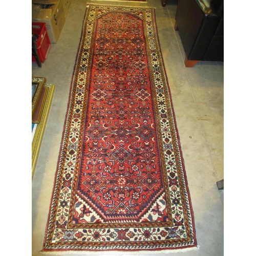 499 - Persian Wool Runner, 283x88cm