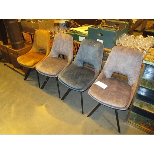 598 - Set of 4 Modern Dining Chairs