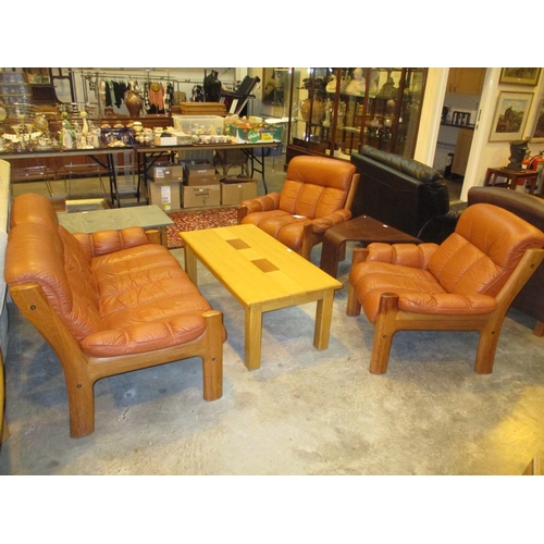 613 - Ekornes Montana 3 Piece Lounge Suite