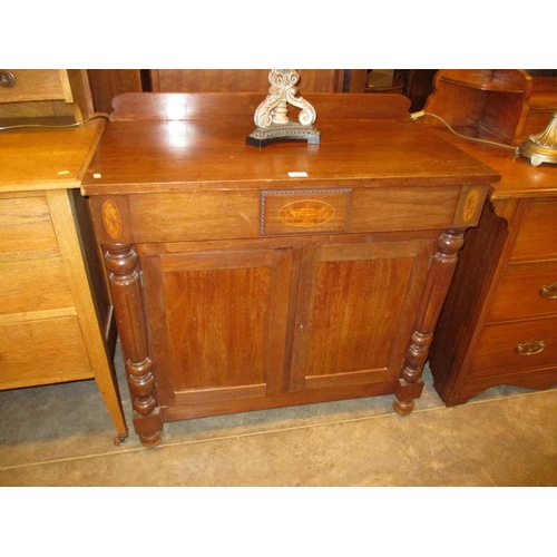 643 - Inlaid Mahogany Chiffonier, 87cm