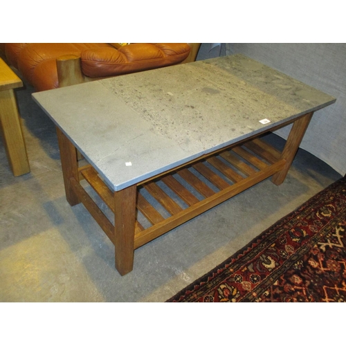 684 - Marble Top Coffee Table