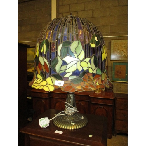 130 - Tiffany Style Table Lamp