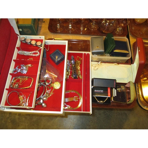 150 - Costume Jewellery, Watch and Coins